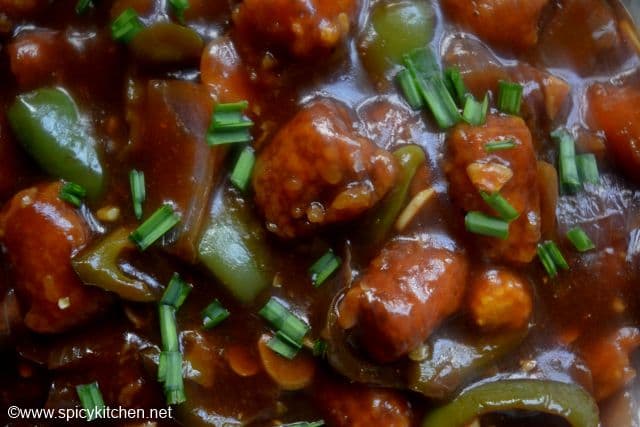 BABYCORN - MACHURIAN - PEPPER (GRAVY)